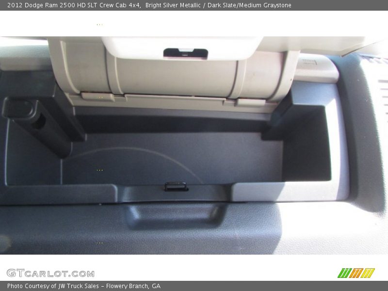 Bright Silver Metallic / Dark Slate/Medium Graystone 2012 Dodge Ram 2500 HD SLT Crew Cab 4x4