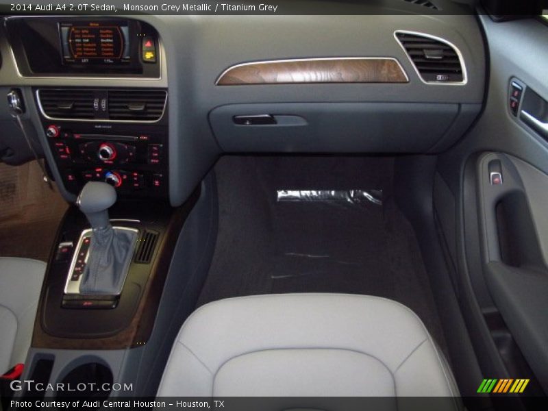Monsoon Grey Metallic / Titanium Grey 2014 Audi A4 2.0T Sedan
