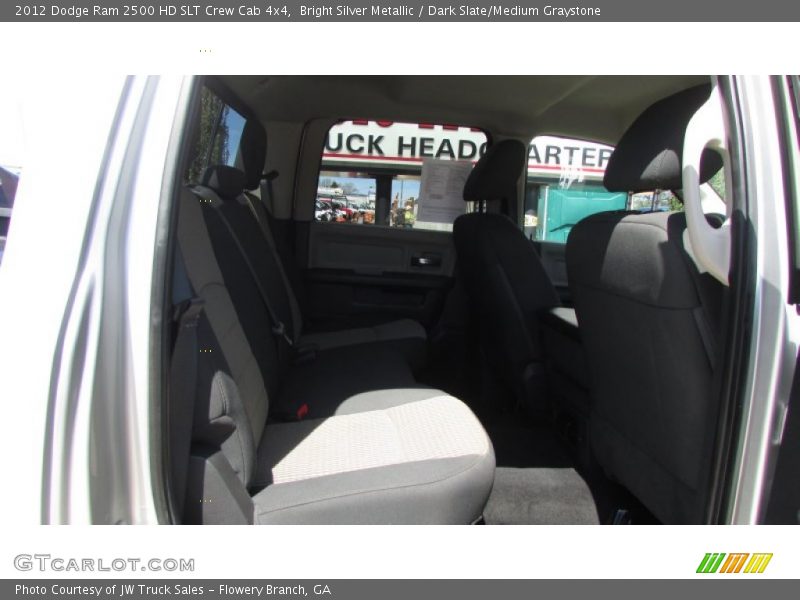 Bright Silver Metallic / Dark Slate/Medium Graystone 2012 Dodge Ram 2500 HD SLT Crew Cab 4x4