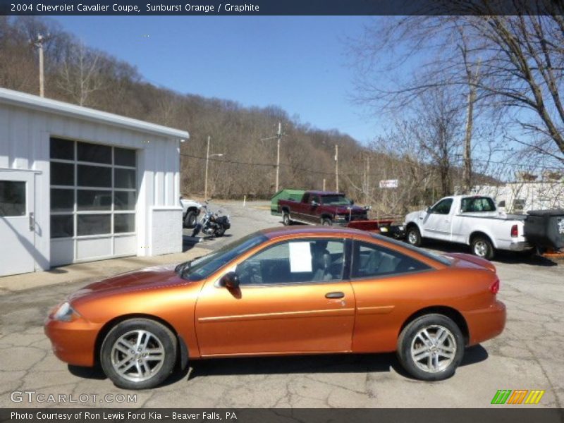  2004 Cavalier Coupe Sunburst Orange