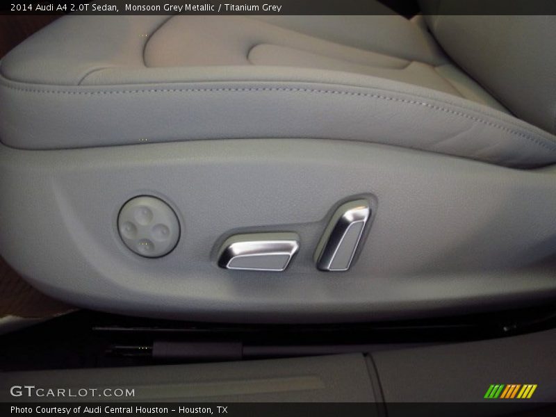 Monsoon Grey Metallic / Titanium Grey 2014 Audi A4 2.0T Sedan