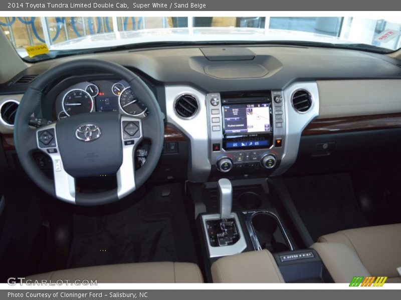 Dashboard of 2014 Tundra Limited Double Cab