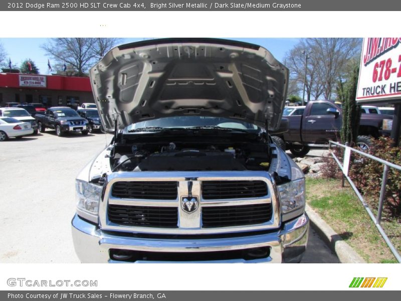 Bright Silver Metallic / Dark Slate/Medium Graystone 2012 Dodge Ram 2500 HD SLT Crew Cab 4x4