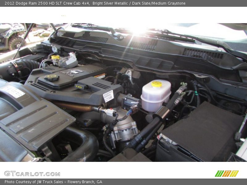 Bright Silver Metallic / Dark Slate/Medium Graystone 2012 Dodge Ram 2500 HD SLT Crew Cab 4x4