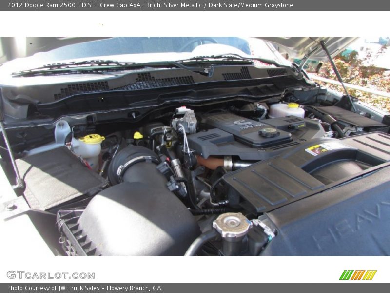 Bright Silver Metallic / Dark Slate/Medium Graystone 2012 Dodge Ram 2500 HD SLT Crew Cab 4x4