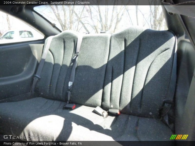 Sunburst Orange / Graphite 2004 Chevrolet Cavalier Coupe