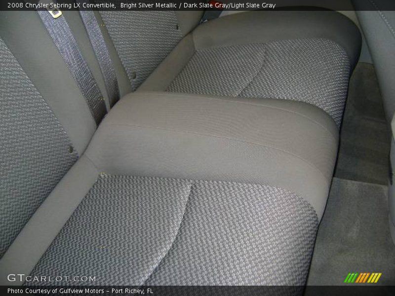 Bright Silver Metallic / Dark Slate Gray/Light Slate Gray 2008 Chrysler Sebring LX Convertible