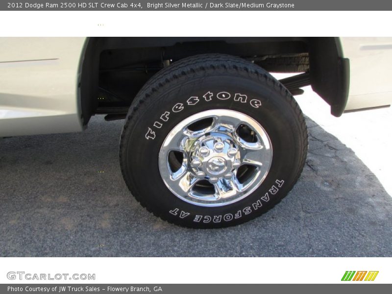 Bright Silver Metallic / Dark Slate/Medium Graystone 2012 Dodge Ram 2500 HD SLT Crew Cab 4x4