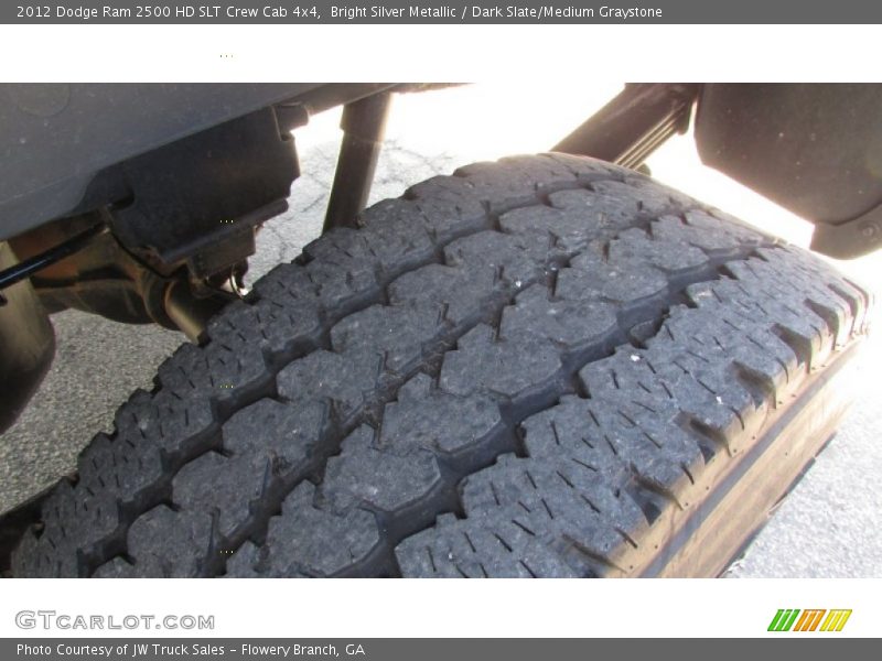 Bright Silver Metallic / Dark Slate/Medium Graystone 2012 Dodge Ram 2500 HD SLT Crew Cab 4x4