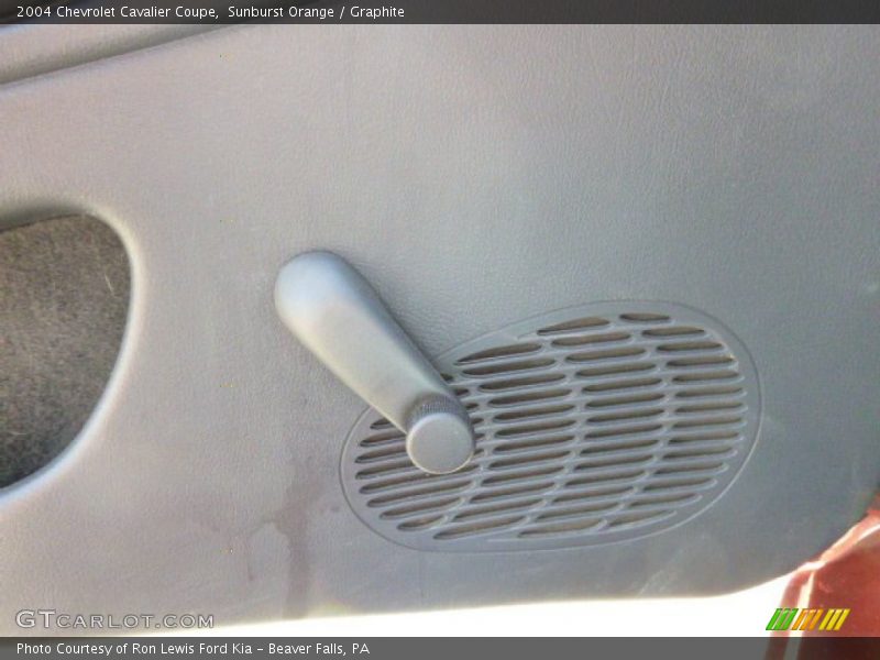 Sunburst Orange / Graphite 2004 Chevrolet Cavalier Coupe