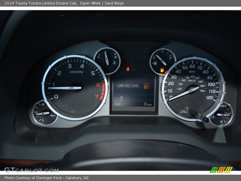 Super White / Sand Beige 2014 Toyota Tundra Limited Double Cab