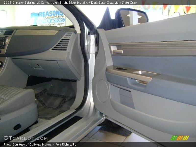 Bright Silver Metallic / Dark Slate Gray/Light Slate Gray 2008 Chrysler Sebring LX Convertible