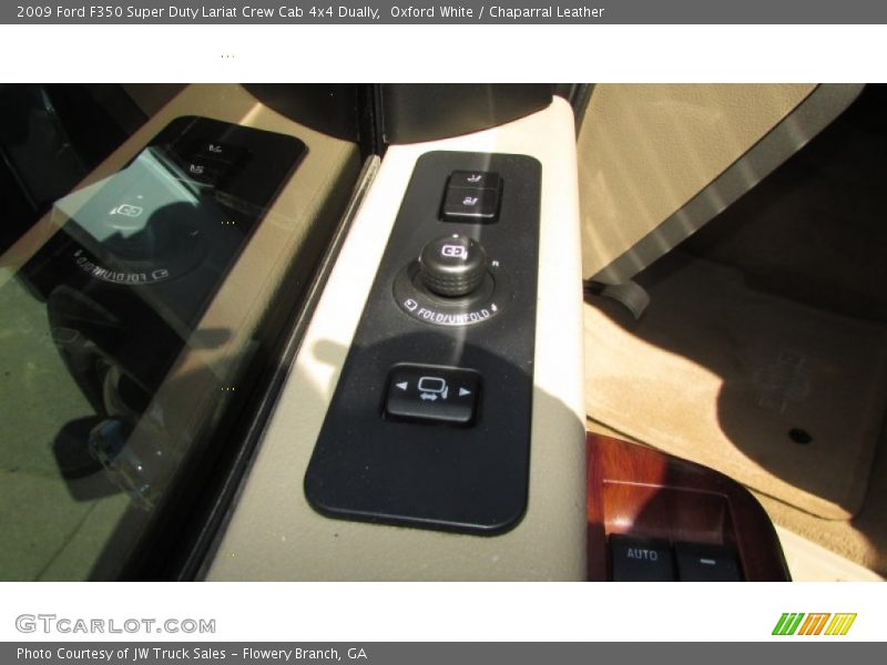 Oxford White / Chaparral Leather 2009 Ford F350 Super Duty Lariat Crew Cab 4x4 Dually