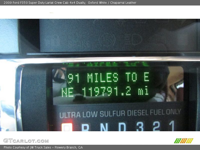 Oxford White / Chaparral Leather 2009 Ford F350 Super Duty Lariat Crew Cab 4x4 Dually