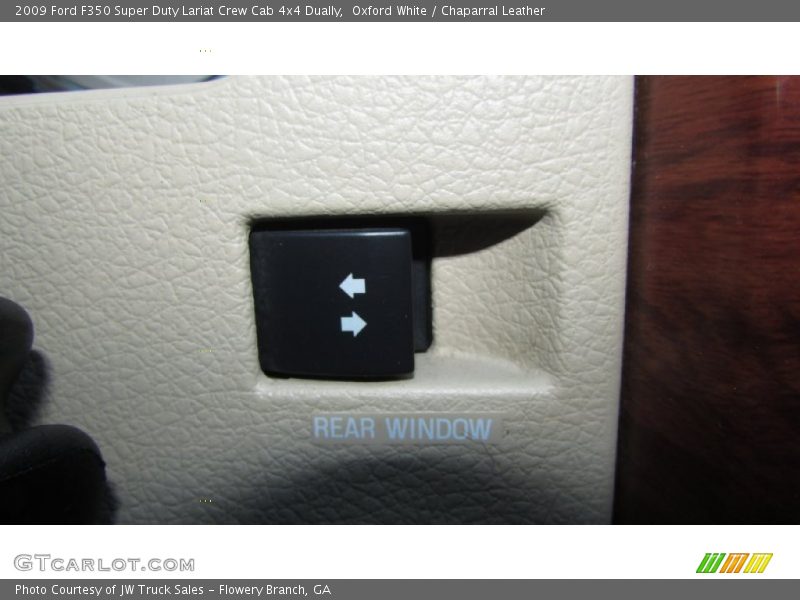 Oxford White / Chaparral Leather 2009 Ford F350 Super Duty Lariat Crew Cab 4x4 Dually