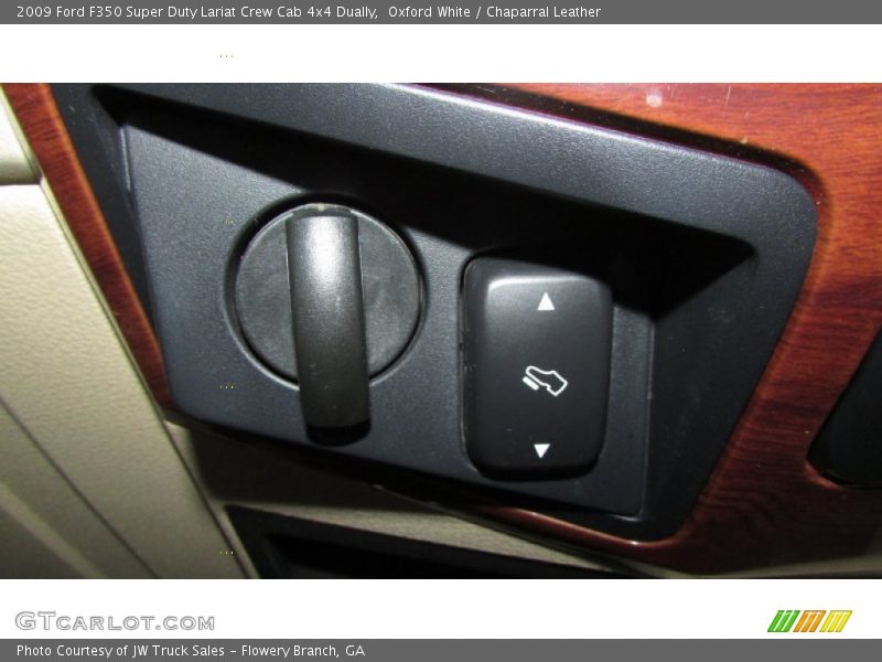 Oxford White / Chaparral Leather 2009 Ford F350 Super Duty Lariat Crew Cab 4x4 Dually
