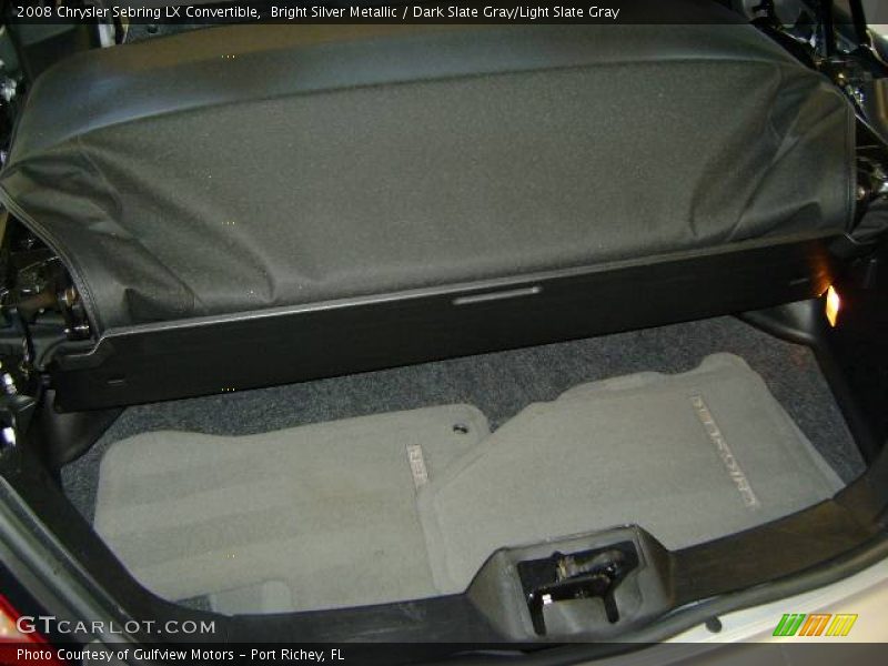 Bright Silver Metallic / Dark Slate Gray/Light Slate Gray 2008 Chrysler Sebring LX Convertible