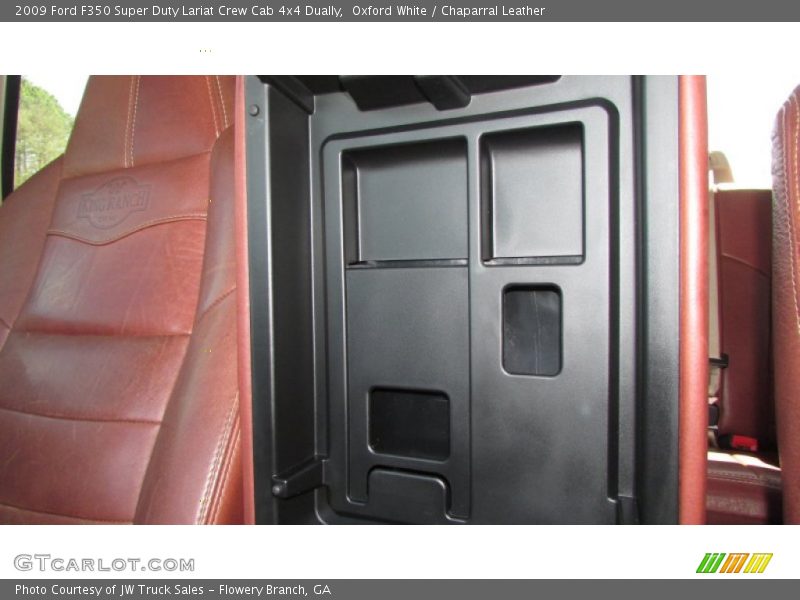 Oxford White / Chaparral Leather 2009 Ford F350 Super Duty Lariat Crew Cab 4x4 Dually