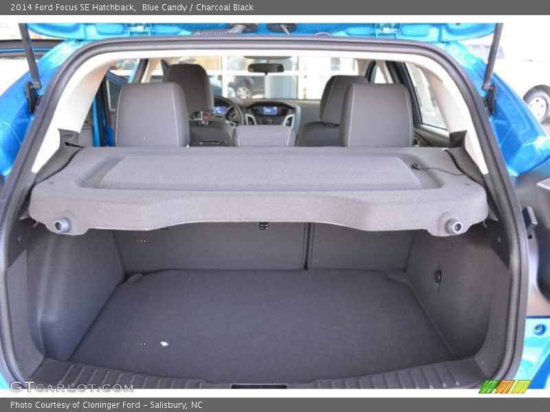 Blue Candy / Charcoal Black 2014 Ford Focus SE Hatchback