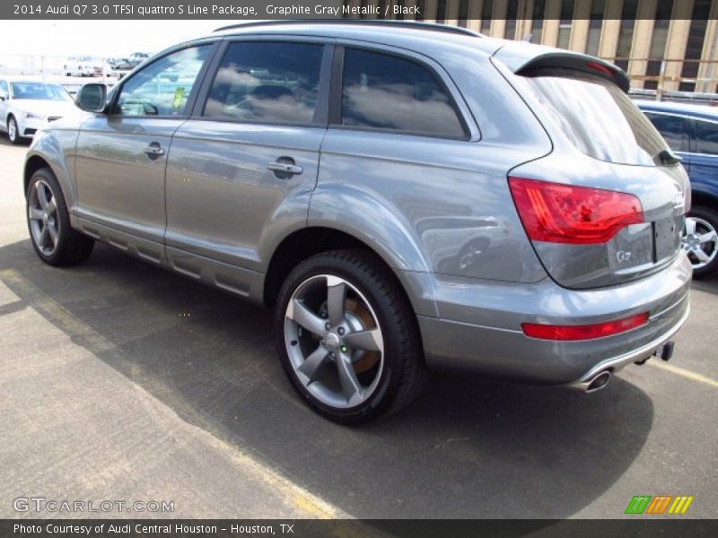 Graphite Gray Metallic / Black 2014 Audi Q7 3.0 TFSI quattro S Line Package