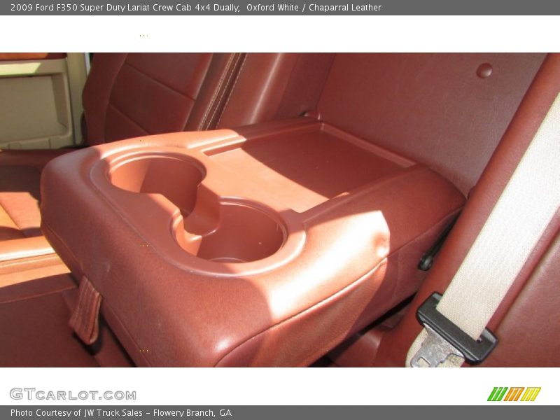 Oxford White / Chaparral Leather 2009 Ford F350 Super Duty Lariat Crew Cab 4x4 Dually