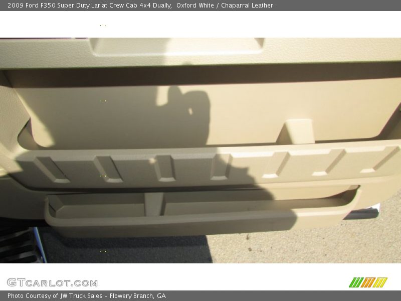 Oxford White / Chaparral Leather 2009 Ford F350 Super Duty Lariat Crew Cab 4x4 Dually