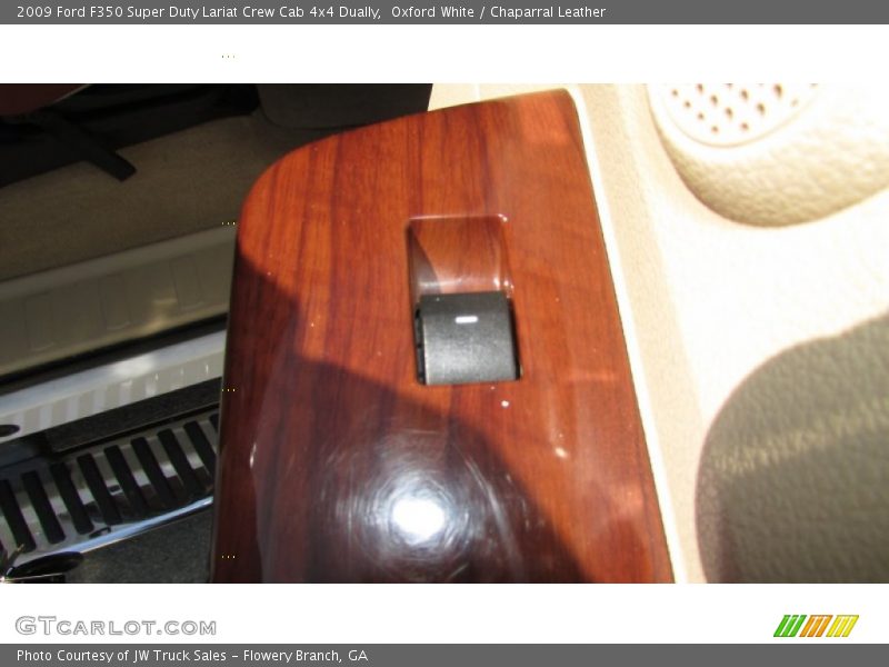 Oxford White / Chaparral Leather 2009 Ford F350 Super Duty Lariat Crew Cab 4x4 Dually
