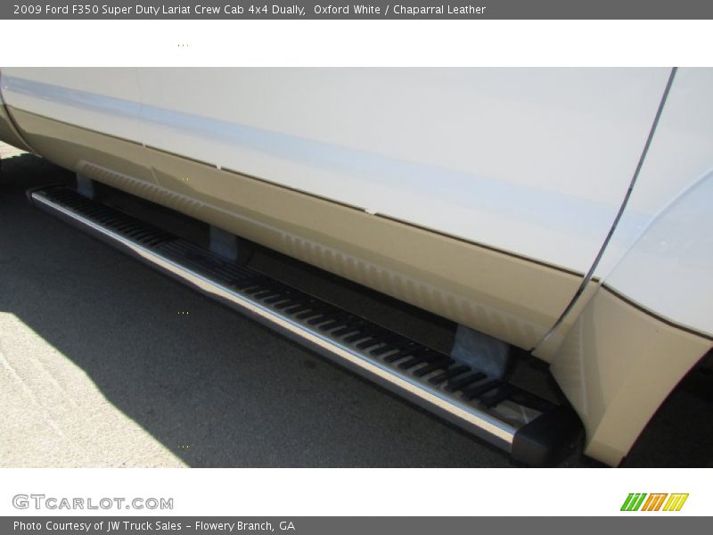 Oxford White / Chaparral Leather 2009 Ford F350 Super Duty Lariat Crew Cab 4x4 Dually