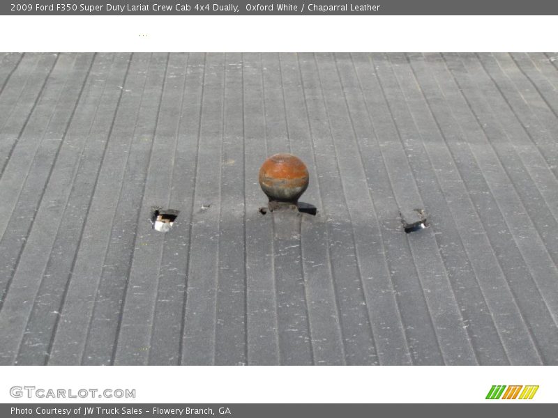 Oxford White / Chaparral Leather 2009 Ford F350 Super Duty Lariat Crew Cab 4x4 Dually