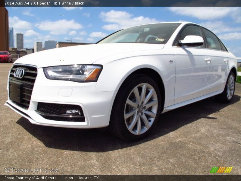 Ibis White / Black 2014 Audi A4 2.0T Sedan