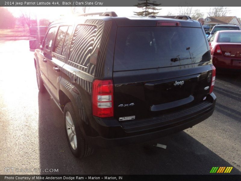 Black / Dark Slate Gray 2014 Jeep Patriot Latitude 4x4