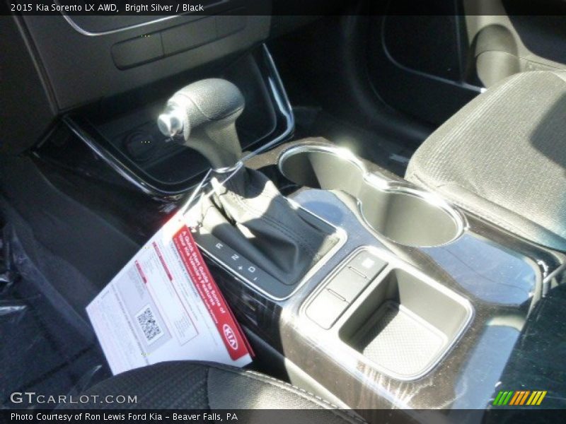 Bright Silver / Black 2015 Kia Sorento LX AWD