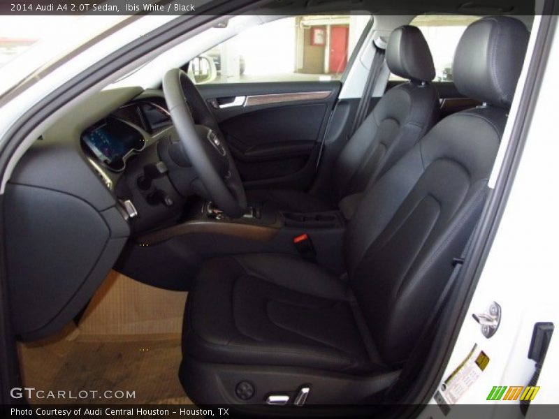 Ibis White / Black 2014 Audi A4 2.0T Sedan