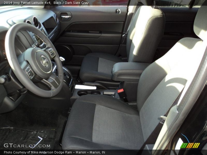 Black / Dark Slate Gray 2014 Jeep Patriot Latitude 4x4