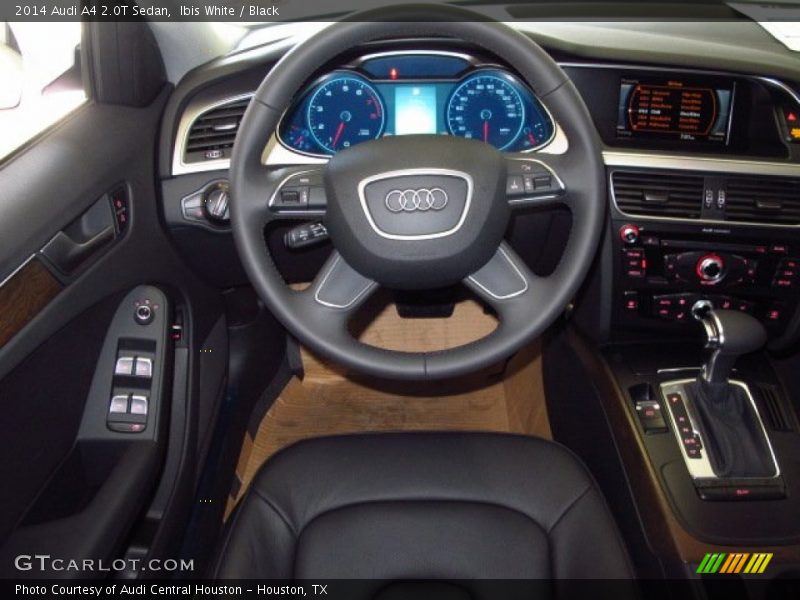 Ibis White / Black 2014 Audi A4 2.0T Sedan