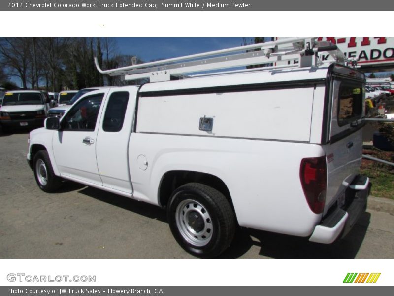 Summit White / Medium Pewter 2012 Chevrolet Colorado Work Truck Extended Cab