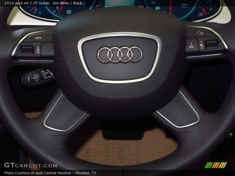 Ibis White / Black 2014 Audi A4 2.0T Sedan