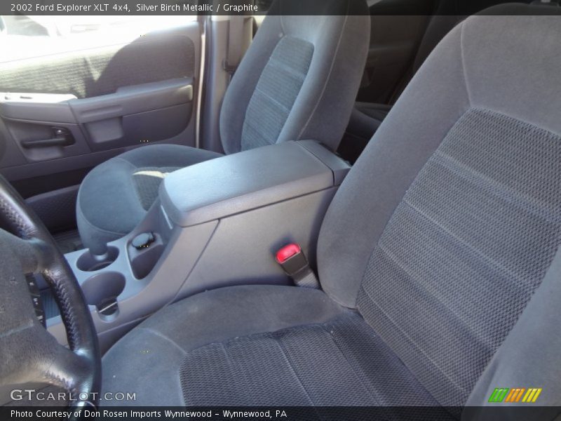Silver Birch Metallic / Graphite 2002 Ford Explorer XLT 4x4