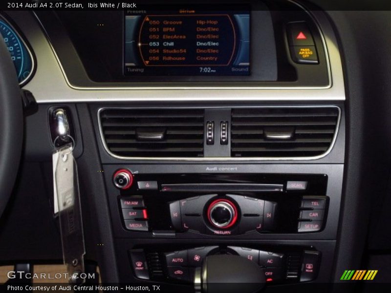 Ibis White / Black 2014 Audi A4 2.0T Sedan