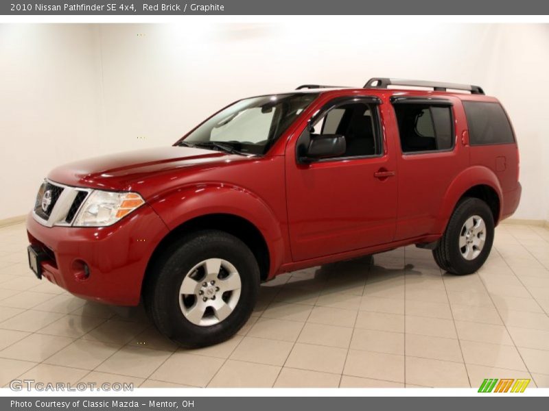 Red Brick / Graphite 2010 Nissan Pathfinder SE 4x4