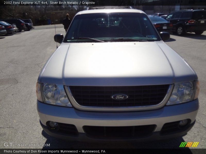 Silver Birch Metallic / Graphite 2002 Ford Explorer XLT 4x4
