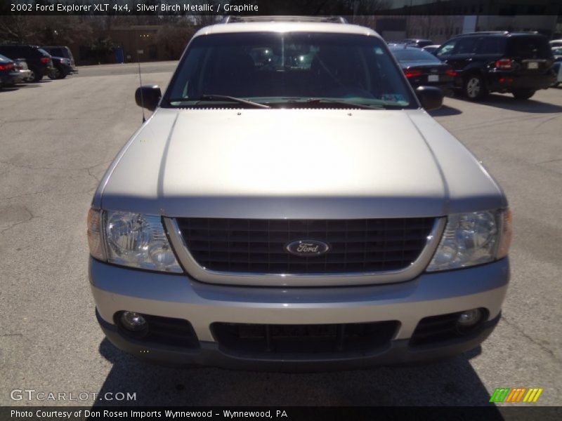 Silver Birch Metallic / Graphite 2002 Ford Explorer XLT 4x4