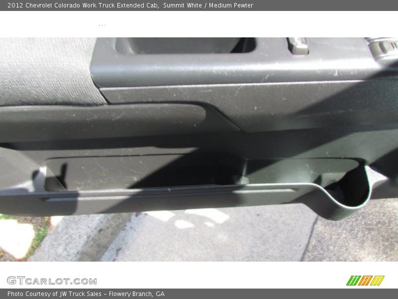 Summit White / Medium Pewter 2012 Chevrolet Colorado Work Truck Extended Cab