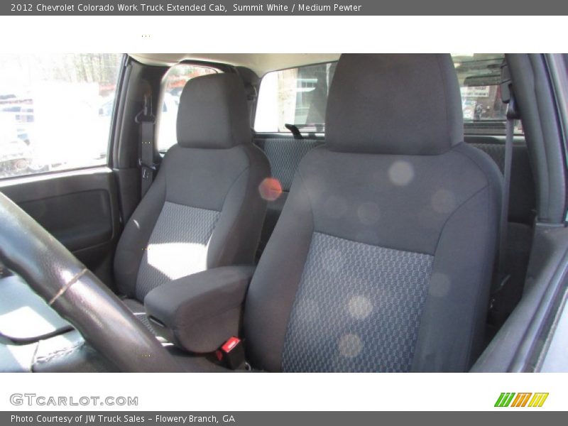 Summit White / Medium Pewter 2012 Chevrolet Colorado Work Truck Extended Cab