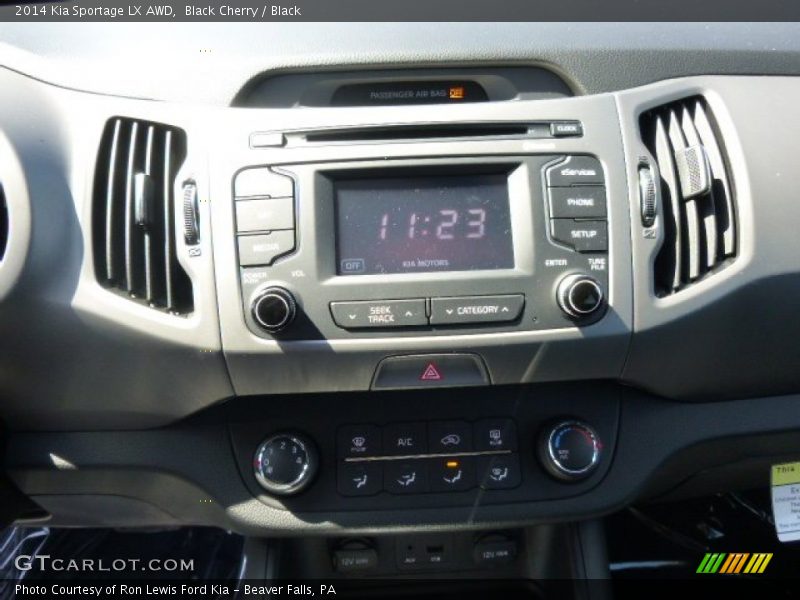 Black Cherry / Black 2014 Kia Sportage LX AWD