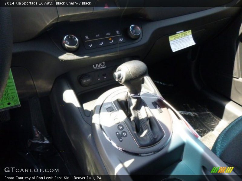 Black Cherry / Black 2014 Kia Sportage LX AWD