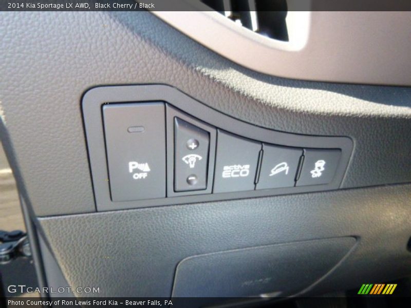 Black Cherry / Black 2014 Kia Sportage LX AWD