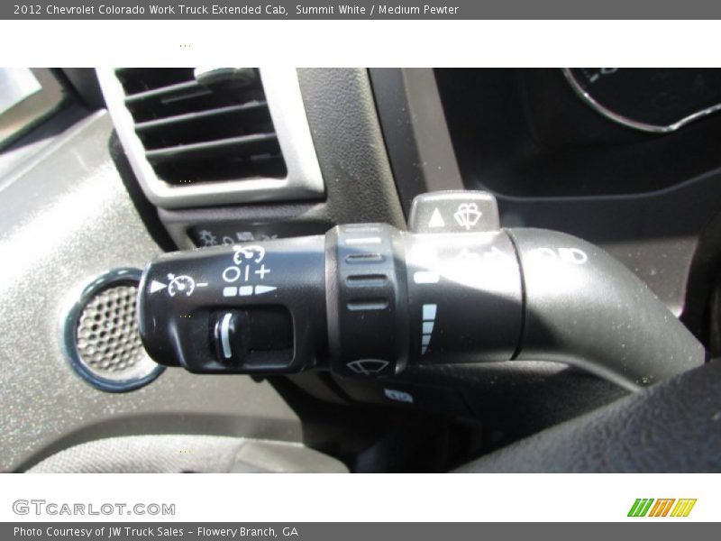 Summit White / Medium Pewter 2012 Chevrolet Colorado Work Truck Extended Cab