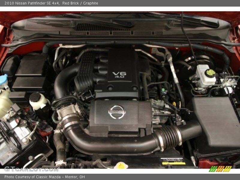 Red Brick / Graphite 2010 Nissan Pathfinder SE 4x4