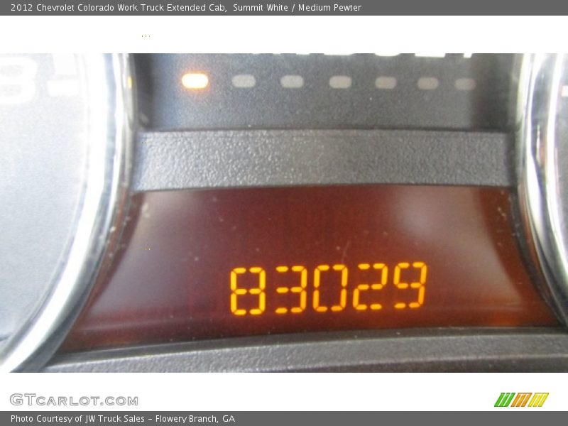 Summit White / Medium Pewter 2012 Chevrolet Colorado Work Truck Extended Cab